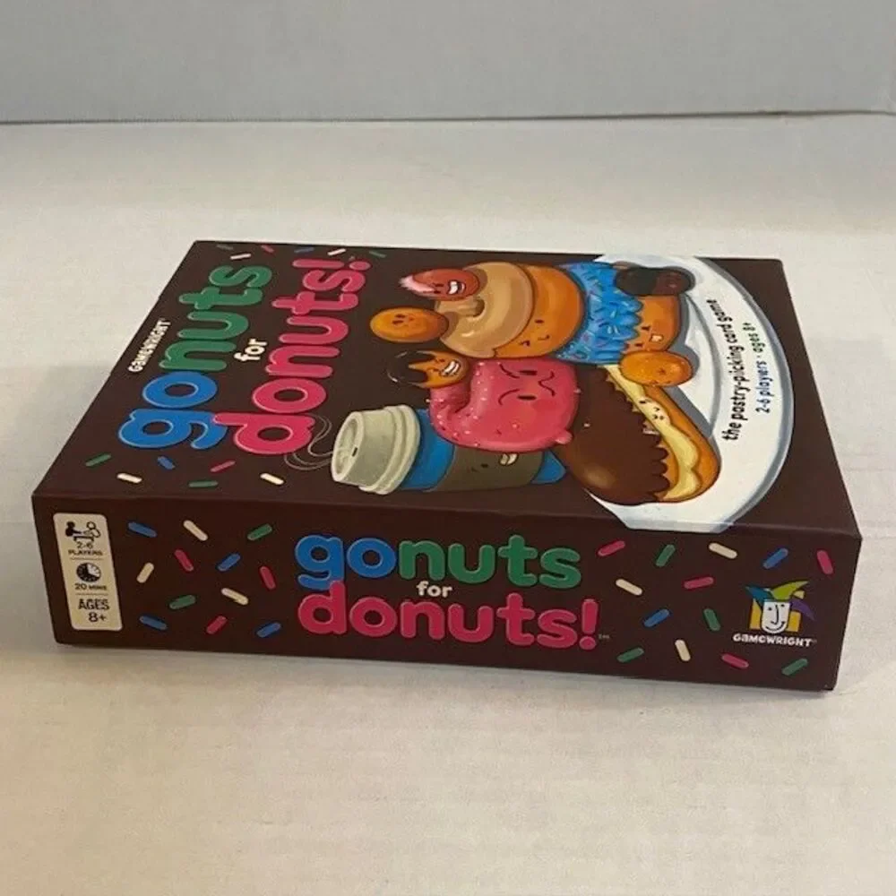 Gonuts for Donuts Board Card Game Gamewright Out Of Print COMPLETE